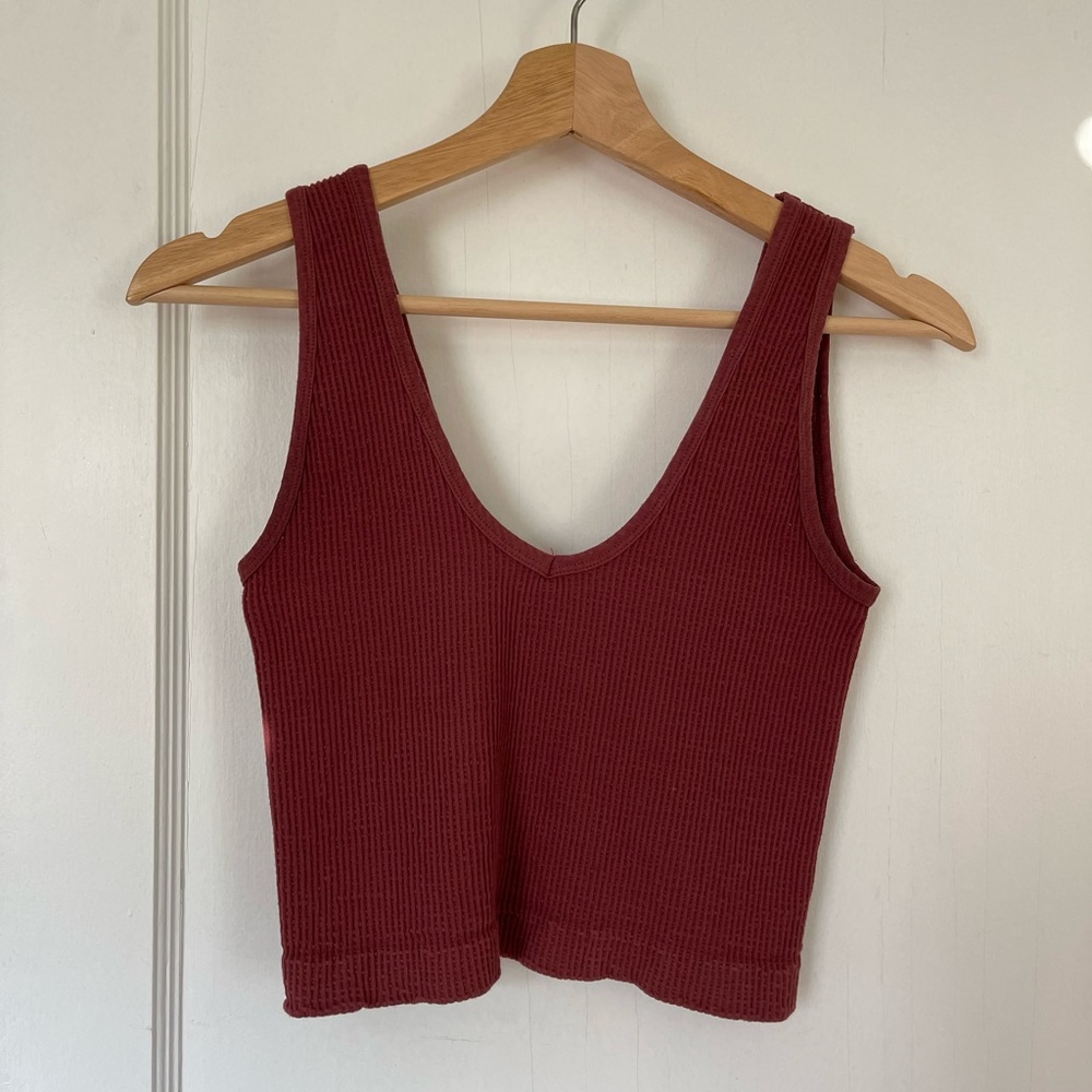 Purple Crop Top